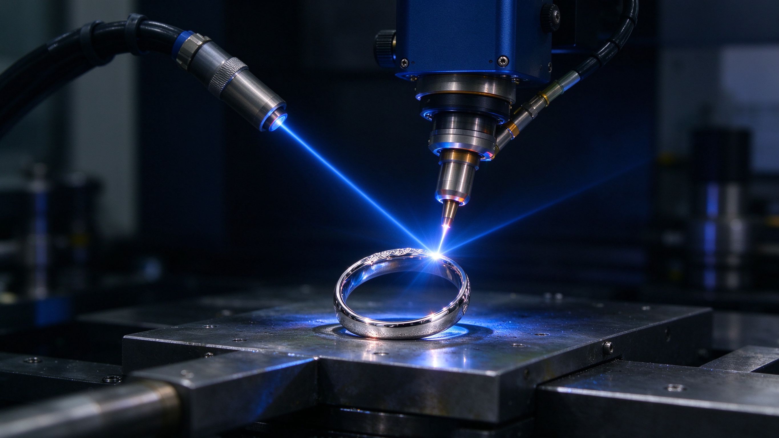 Soldadura laser anillo plata