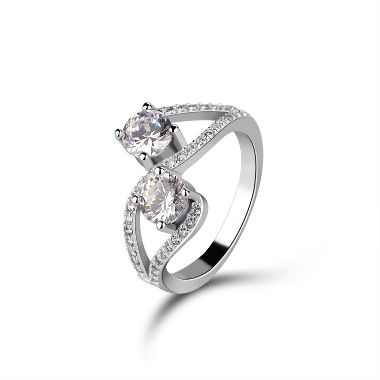 Anillos de Plata de Ley 925 de estilo sencillo personalizados únicos con piedras preciosas naturales