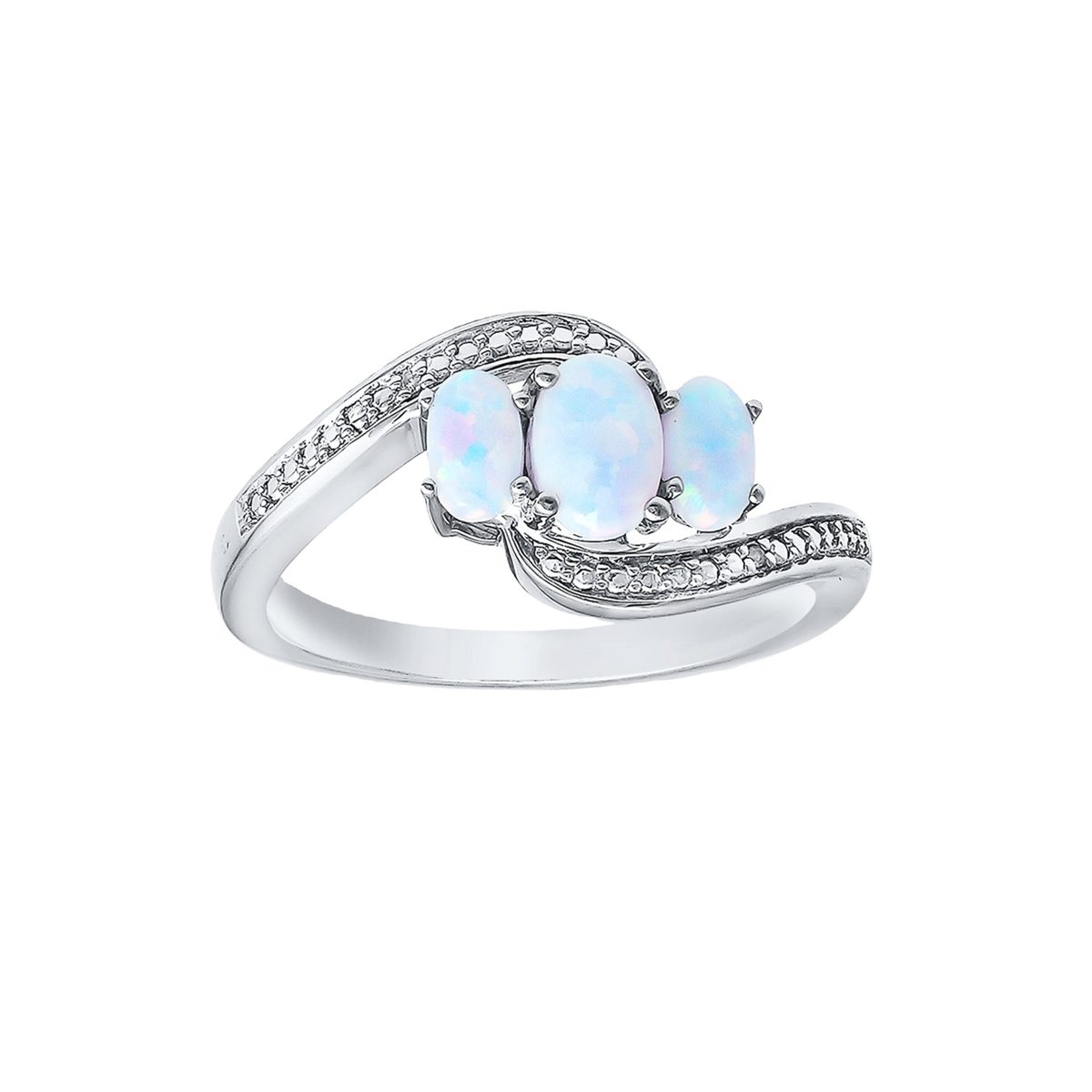 Anillo de ópalo de plata 925 DE BODA turca con muestra gratis