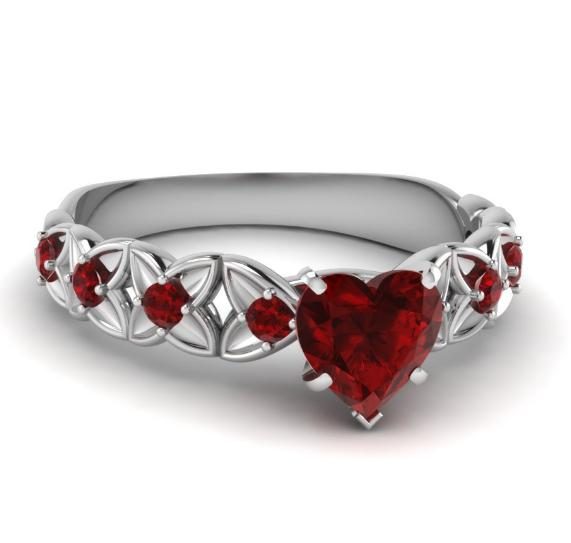 Anillo de Plata de Ley 925 con Circonita C&uacute;bica 5A en Forma de Coraz&oacute;n, Joyer&iacute;a Fina Personalizada, Anillos de Compromiso y Boda para Mujer