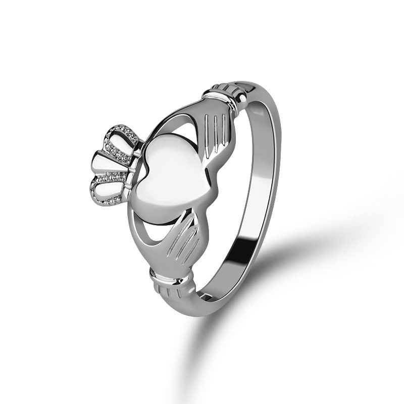 Joyería de compromiso de boda de Mascota, anillos de plata de ley S925, accesorios, anillo romántico de corazón de amor