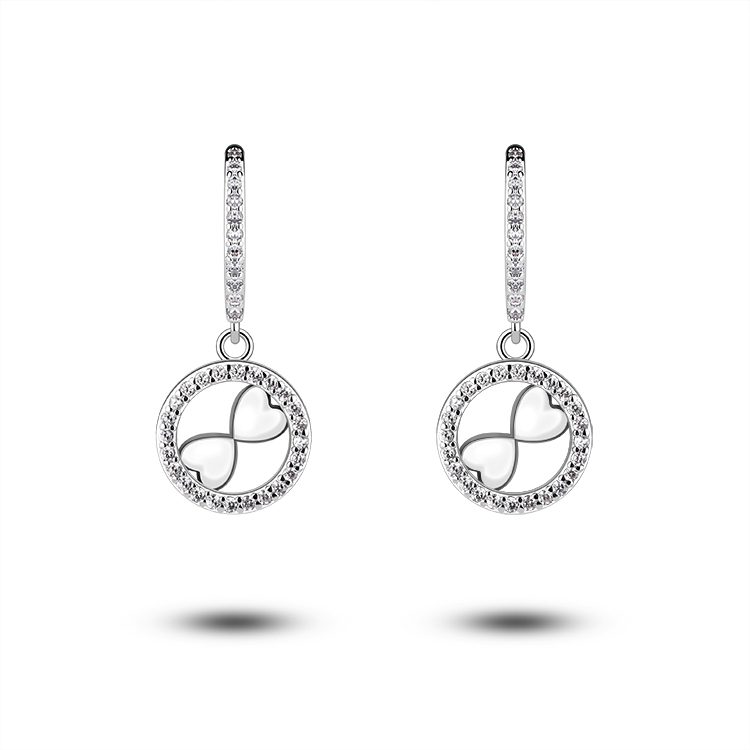 Pendientes de plata de primera ley y Esmeralda para mujer, aretes, plata esterlina 925, estilo clásico, a la moda, venta al por mayor