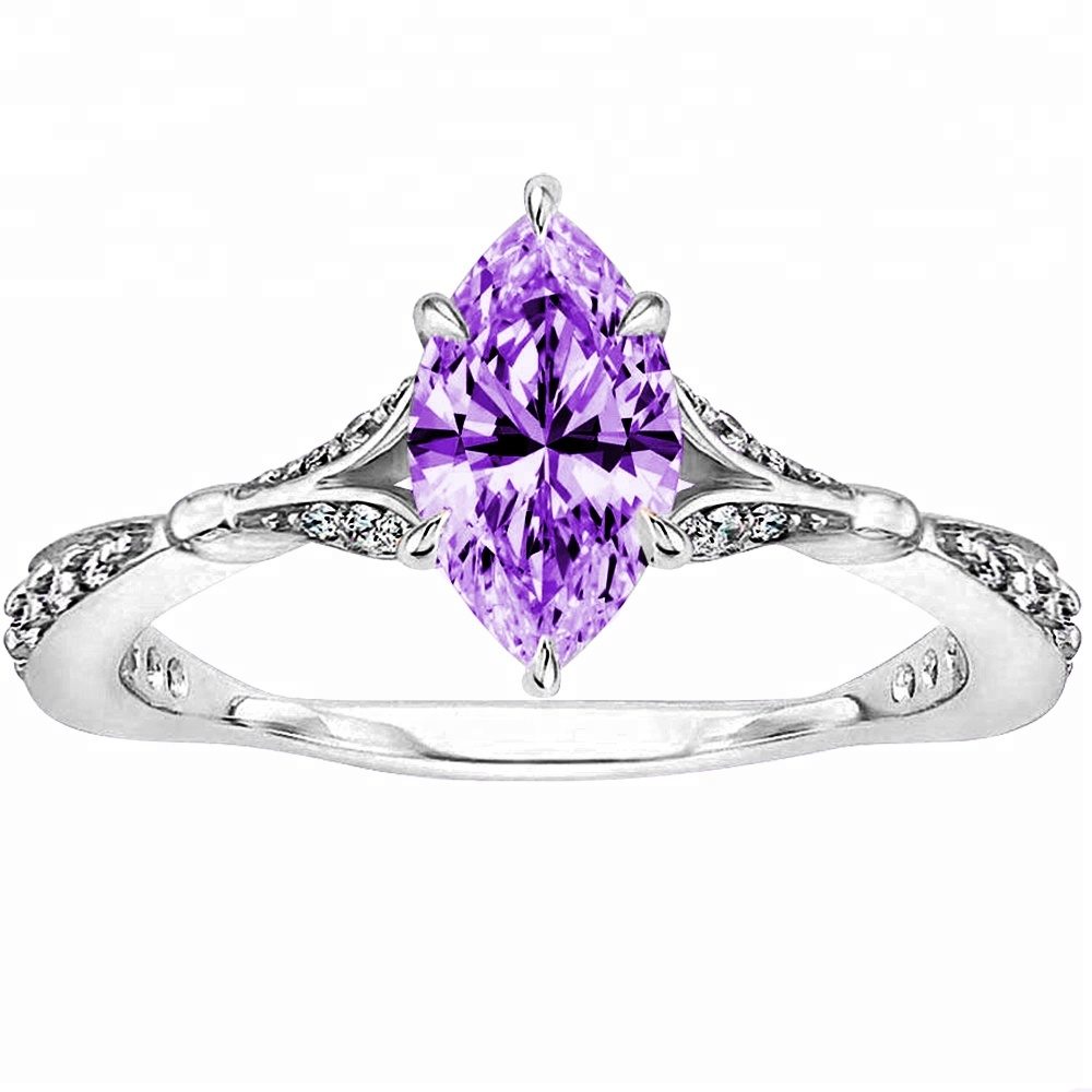 Anillo de Plata 925 con Circonita Cúbica Chapado en Oro Rosa, Diseño de Shenzhen 2023