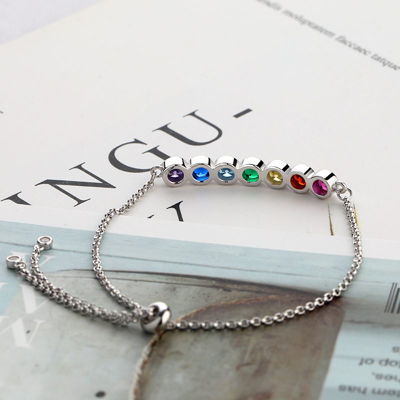 Pulsera de tenis de plata 925 personalizada para mujer, mascota, venta al por mayor
