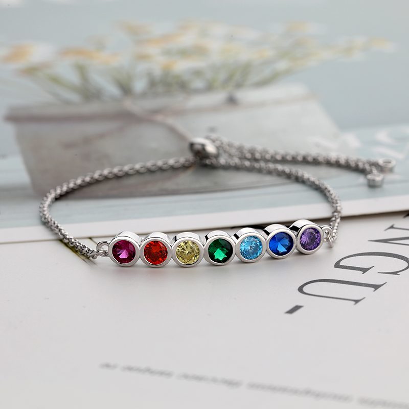 Pulsera de tenis de plata 925 personalizada para mujer, mascota, venta al por mayor