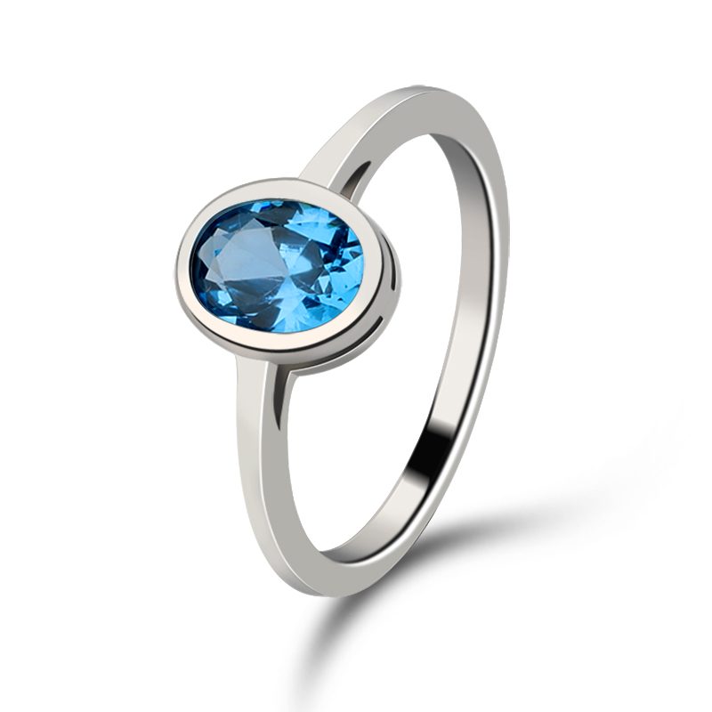 Anillos minimalistas de Mascota para mujer y niña, anillos de plata de ley 925 baratos
