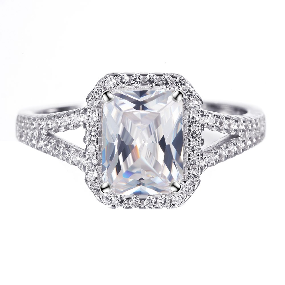 Joyería de plata hombre dedo hombre solitario Diamante, anillos de diseño