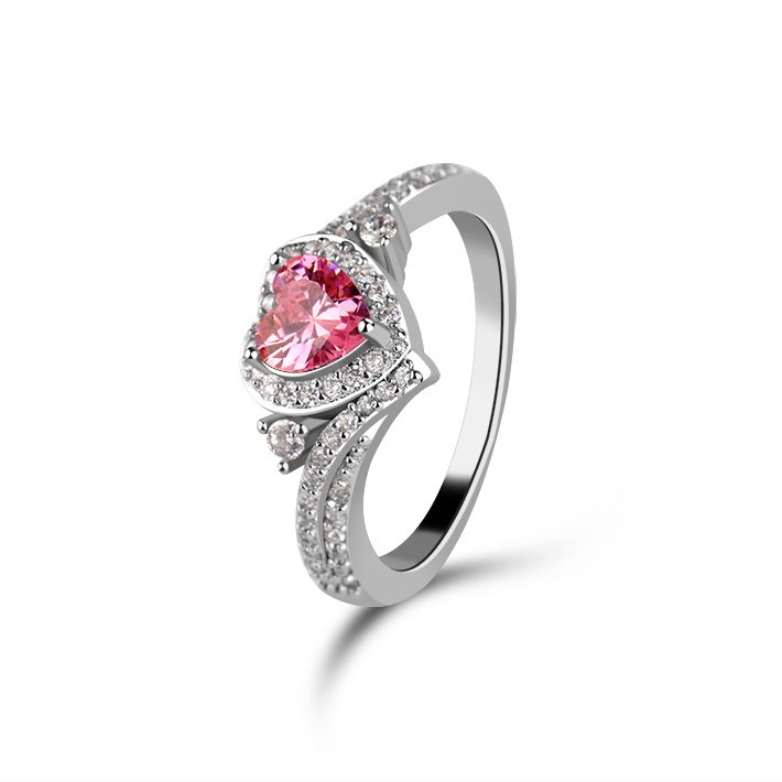 Anillos de dedo con estilo coreano para mujer, joyería de moda, anillos de boda, plata 925, anillo de compromiso de moda de Shenzhen, circón de Mascota de diamante