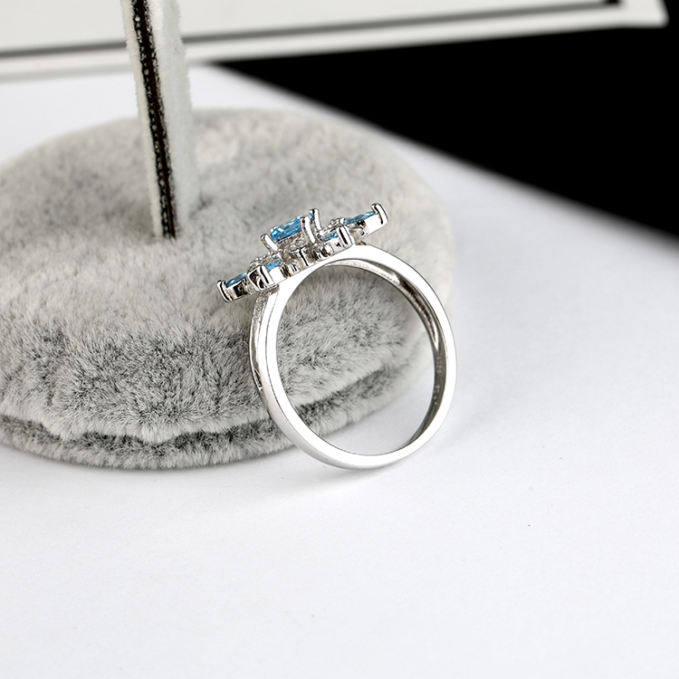Anillo de compromiso de mosanshi