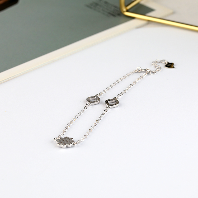 Pulsera de copos de nieve