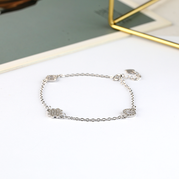 Pulsera de copos de nieve