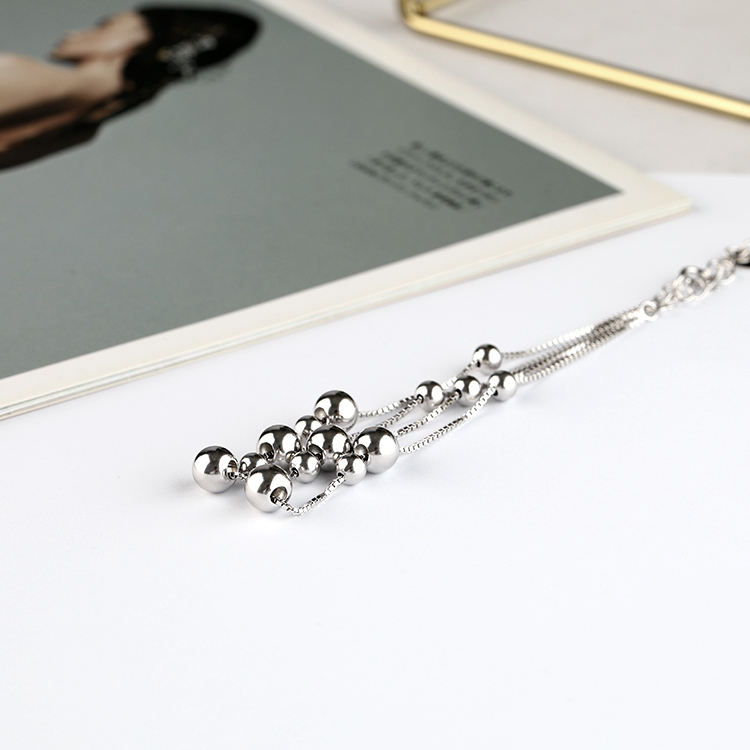 Pulsera de perlas de la suerte