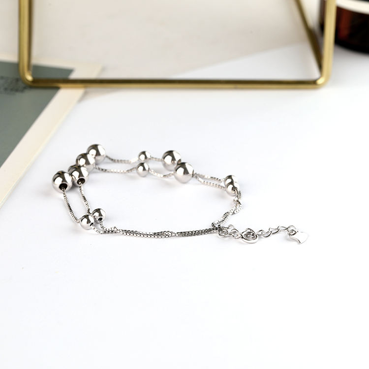 Pulsera de perlas de la suerte