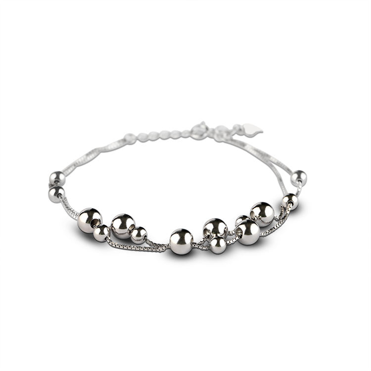 Pulsera de perlas de la suerte