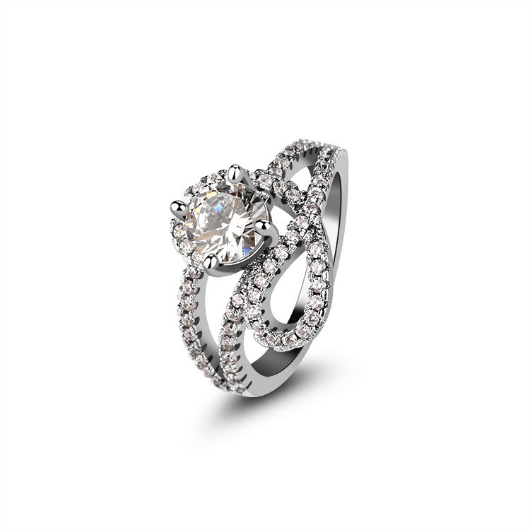 Anillo de compromiso de diamante
