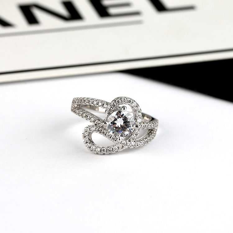 Anillo de compromiso de diamante