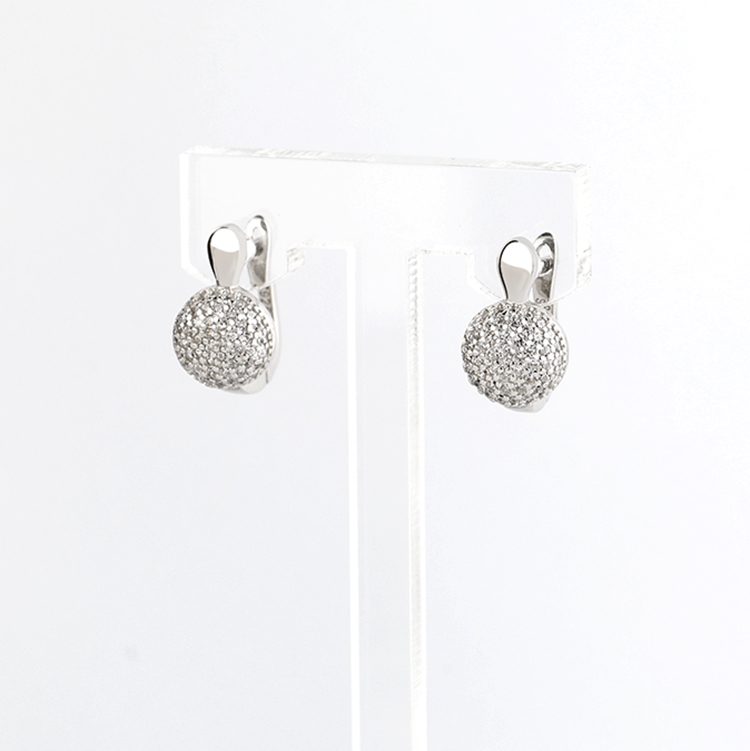 Pendientes de Plata de Ley 925 con Diseño Clásico, Joyería Personalizada de Moda, para Mujer, Compromiso, Boda, Uso Diario
