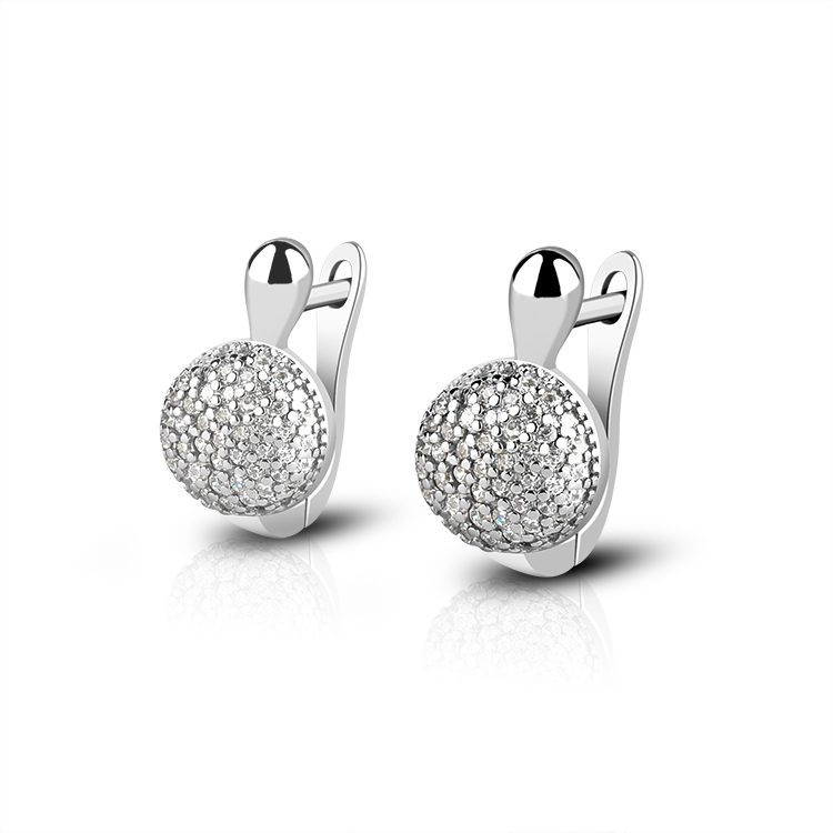 Pendientes de Aro Modernos con Patrón Geométrico de Plata de Ley 925 Chapados en Rodio de Alta Calidad para Mujer, Regalo para Bodas y Fiestas