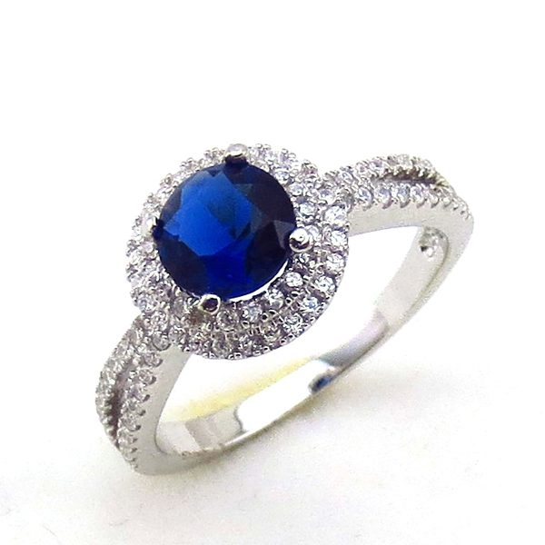 Anillos de Compromiso de Oro Blanco con Circonitas AAA de Mascot Jewelry 2023