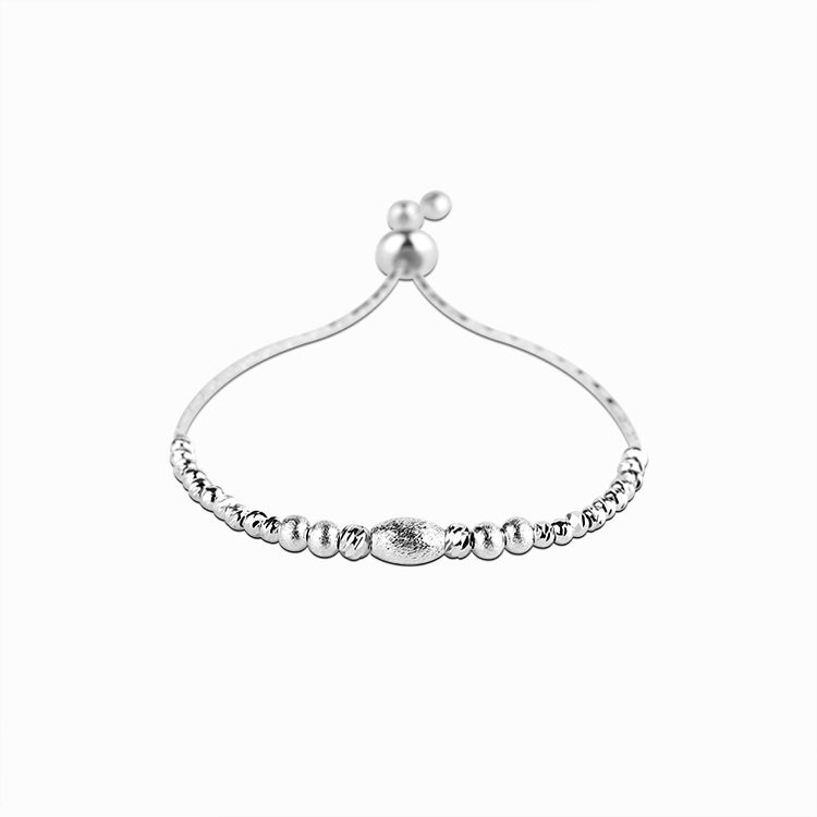 Pulsera personalizada de Plata de Ley 925 pura para mujer, brazalete de lujo, joyería de moda diaria