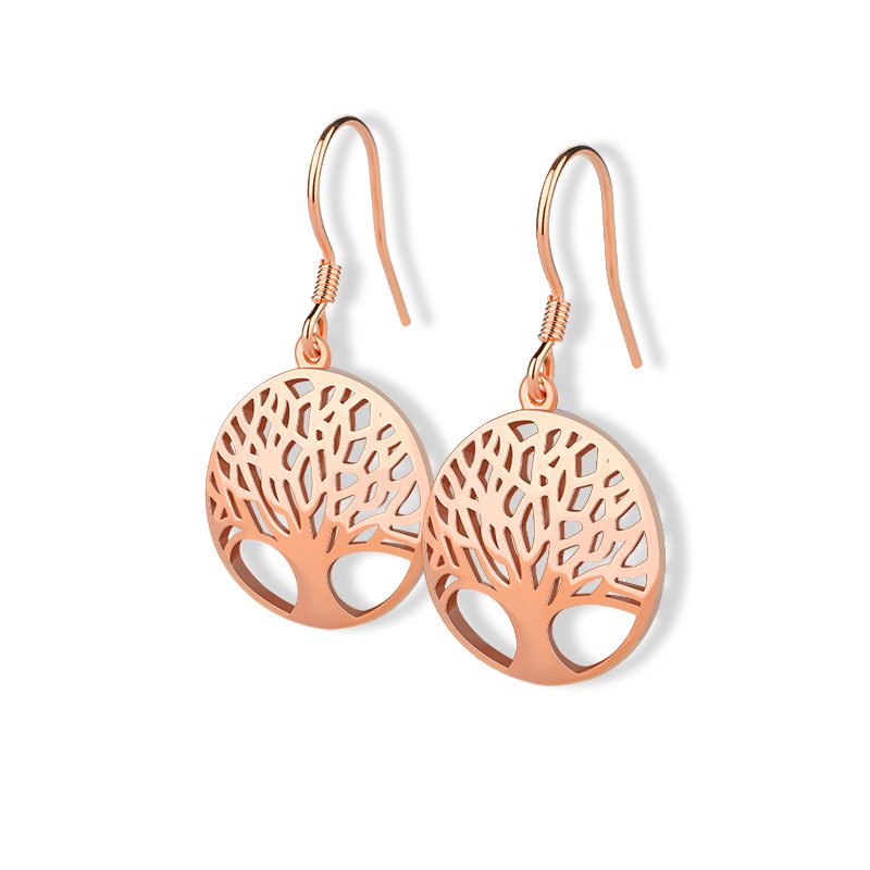 Pendiente europeo de Mascota para mujer, joyería redonda grande 2022, joyería extragrande, aretes con abalorio