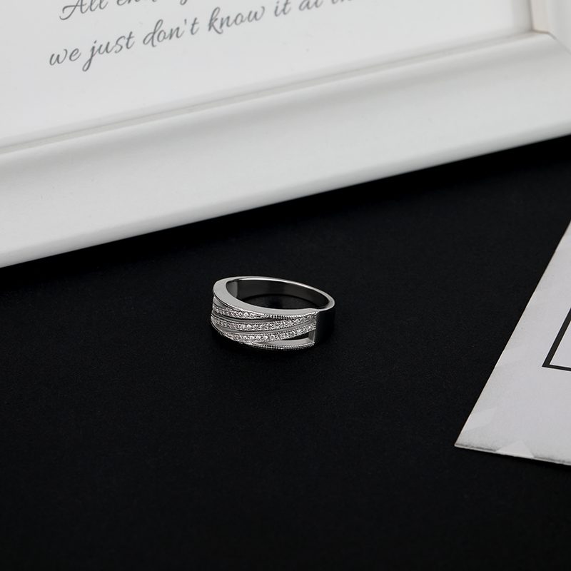 Anillos de Pareja, Joyería, Anillo de Boda, Mascota, Plata de Ley S925, Shenzhen CLASSIC, Anillos con Piedras Preciosas, Zirconia, IGI, Decoraciones para Fiestas Tailandesas