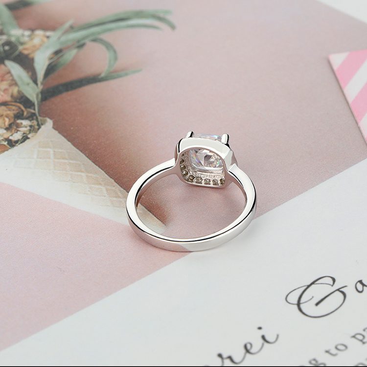 OEM 925 Anillos de plata esterlina Chapado en oro Anillos de pareja ajustables Joyería de moda hecha a mano para mujeres al por mayor
