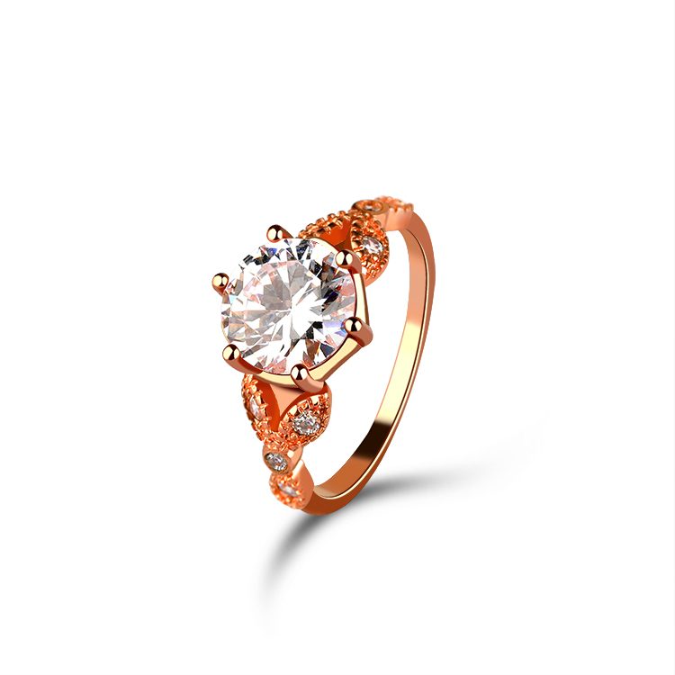 Anillo de boda de compromiso con diamantes para mujer, joyería de plata de dedo 925 de Mascota