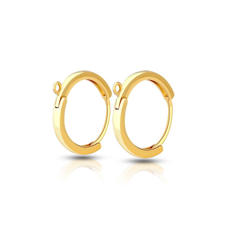 Pendientes minimalistas de moda europea, dorados, plateados, grandes