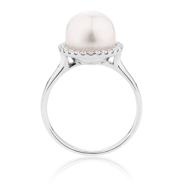 Plata esterlina anillo de perlas de agua dulce joyería proveedores