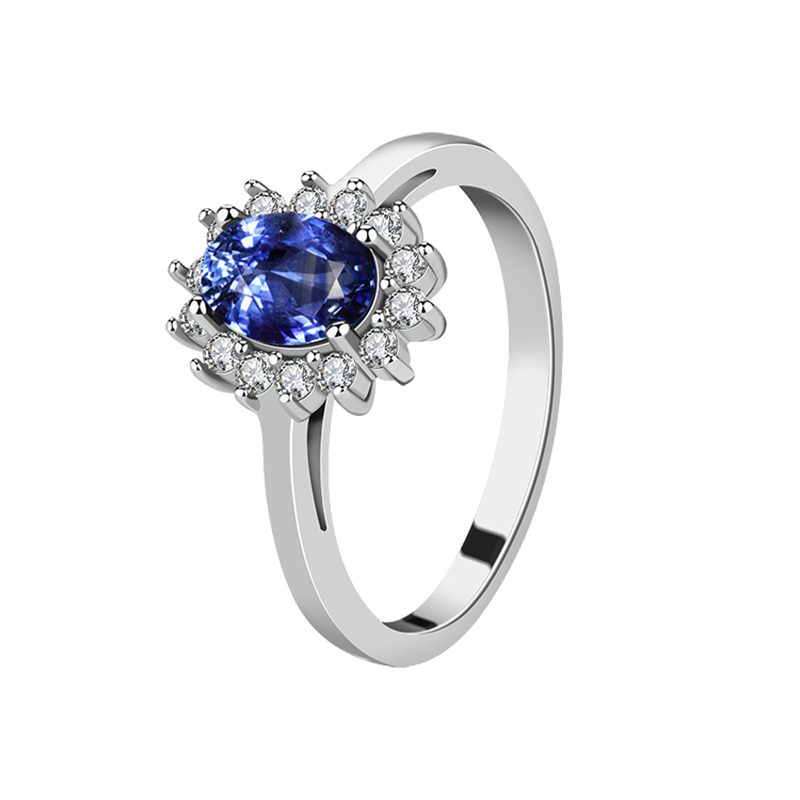 Anillo de Boda de Diamantes en Oro Amarillo para Mujer