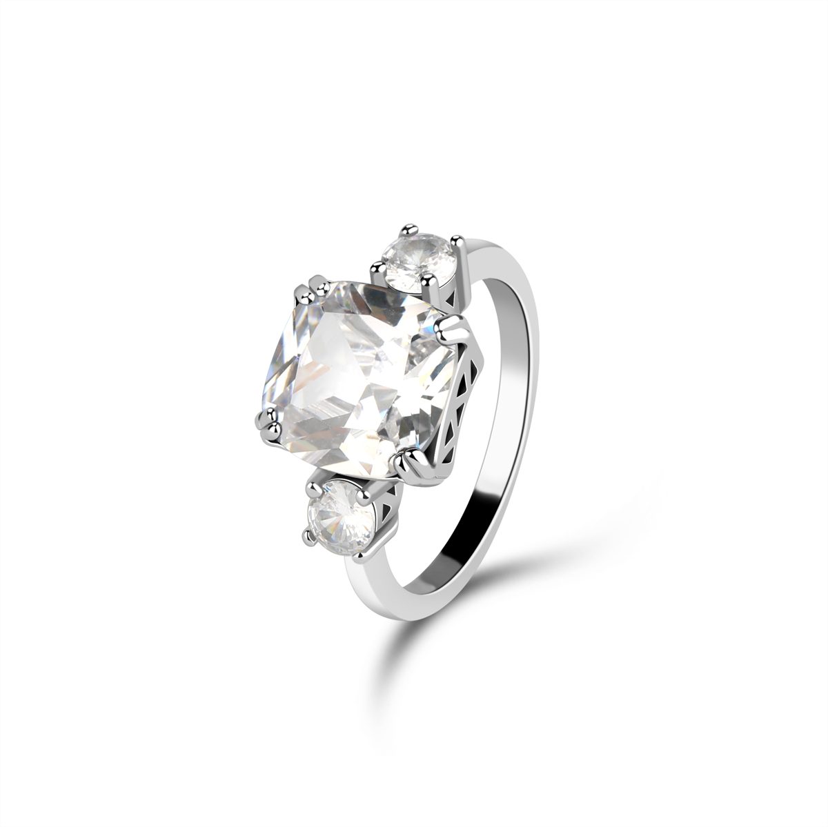 Ascuna-anillos de plata y Piedra para mujer, joyería personalizada, venta al por mayor