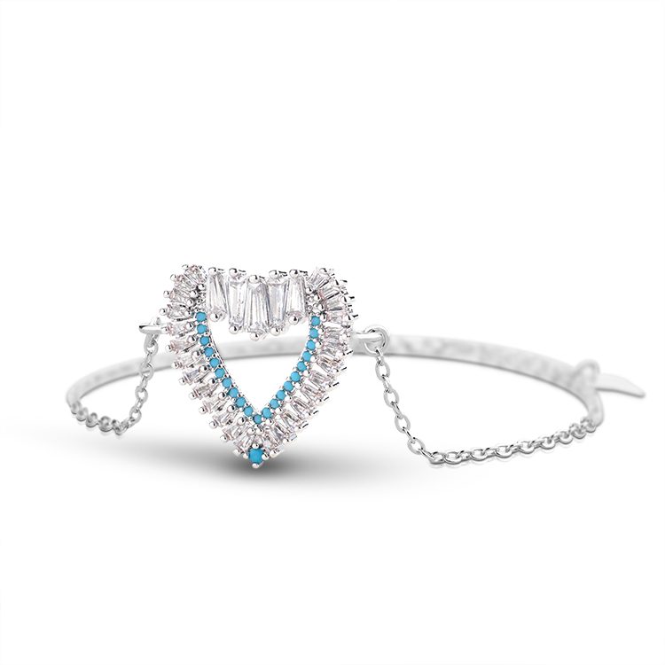 Gran oferta, joyería para mujer, pulsera de corazón 925, pulseras de circón cúbico, pulseras de plata esterlina, mascota, UPS, DHL, EMS, Fedex, TNT