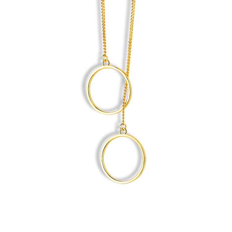 Collar con colgante circular de Plata de Ley 925 para mujer, cadena de clavícula minimalista, joyería elegante