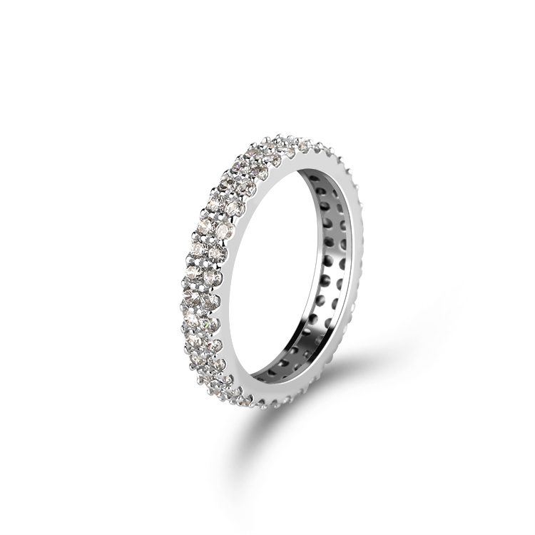 Anillos apilables de Plata de Ley 925 de tendencia para mujer, anillo ajustable de estilo minimalista, perfecto para el uso diario, venta al por mayor