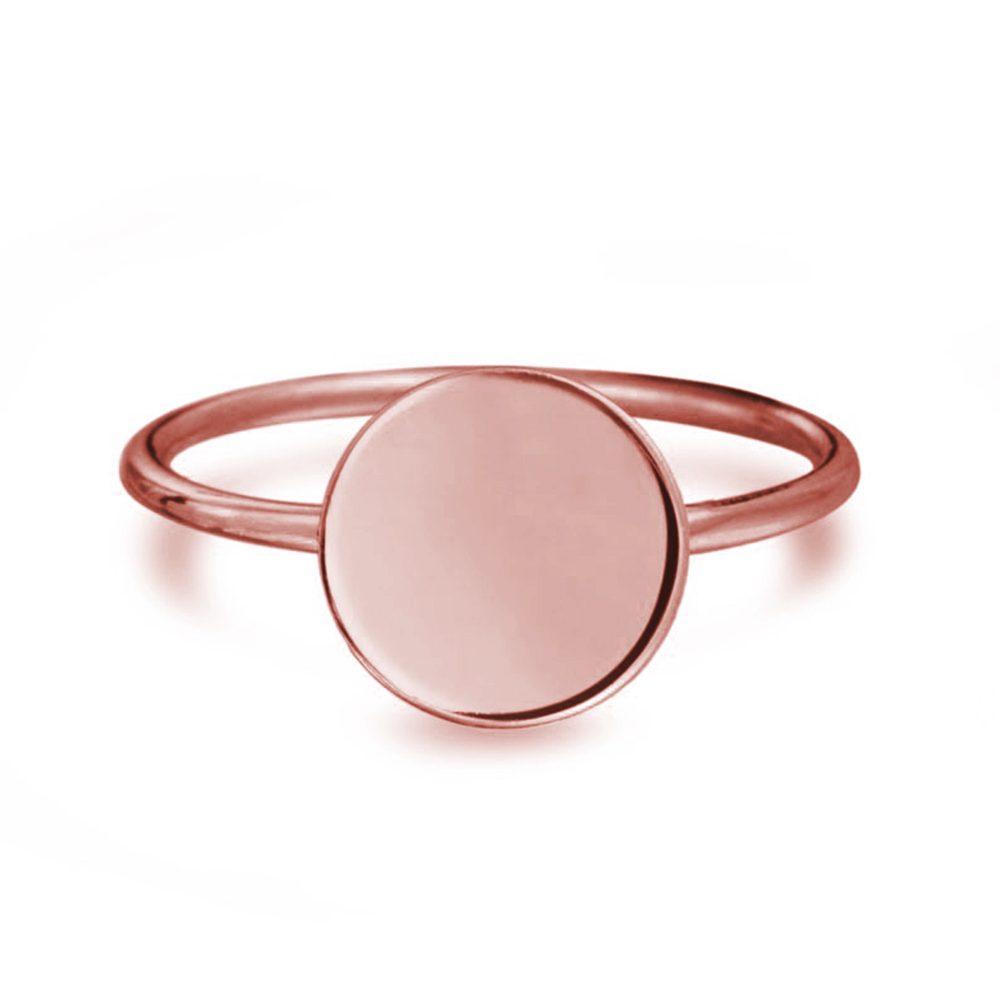 Nuevo anillo de boda de compromiso de plata 925 chapado en oro