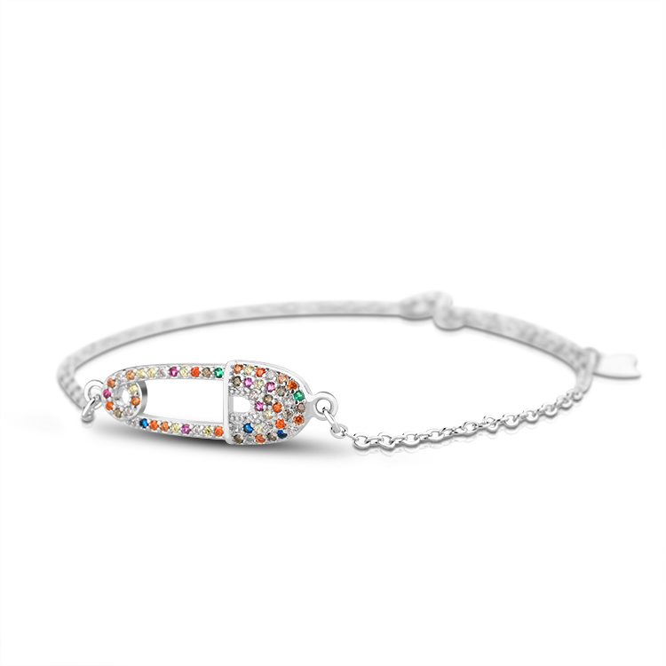Pulsera de clip de papel de plata 925 de alta calidad para mujer, artesanía fina, Ideal para regalo o colección de joyas personales
