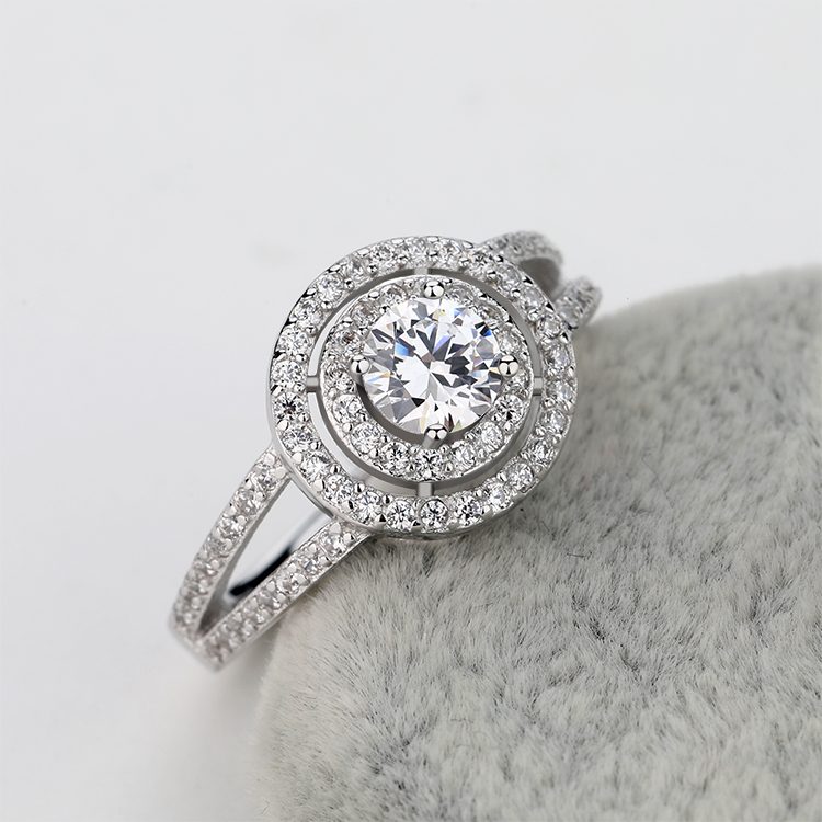 Anillo de Plata de Ley 925 Personalizado OEM, Anillo de Joyería de Moda Chapado en Oro Ajustable para Mujer, Diseño Elegante Hecho a Mano