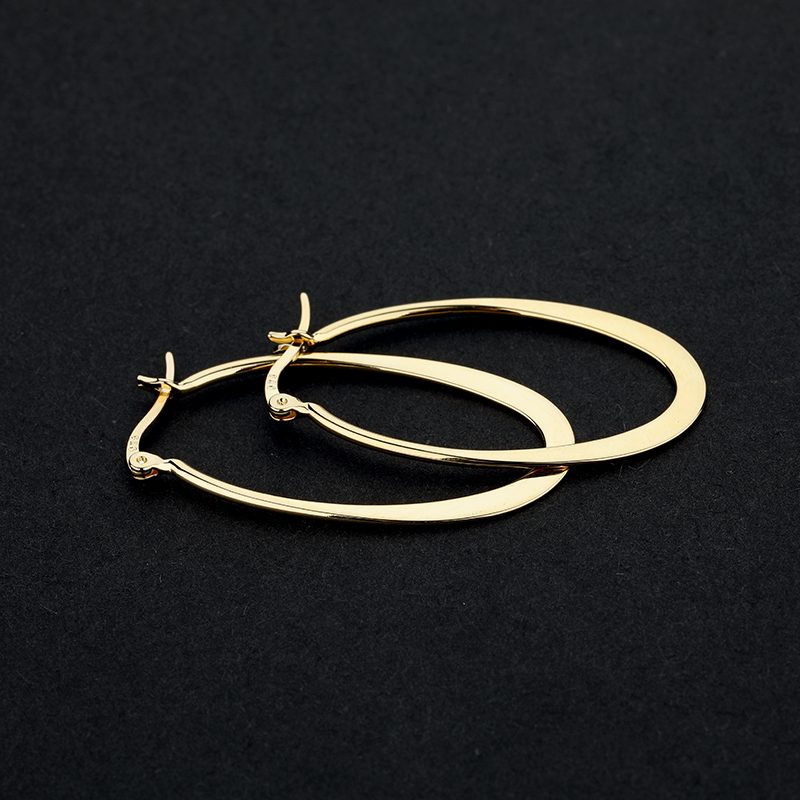 Pendientes de aro de Plata de Ley 925 personalizados para mujer